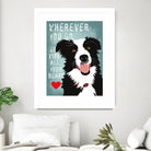 Go with All Your Heart by Ginger Oliphant on GIANT ART - multicolor animals; inspirational