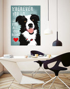 Go with All Your Heart by Ginger Oliphant on GIANT ART - multicolor animals; inspirational