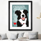 Go with All Your Heart by Ginger Oliphant on GIANT ART - multicolor animals; inspirational