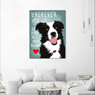 Go with All Your Heart by Ginger Oliphant on GIANT ART - multicolor animals; inspirational