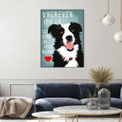 Go with All Your Heart by Ginger Oliphant on GIANT ART - multicolor animals; inspirational