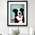 Go with All Your Heart by Ginger Oliphant on GIANT ART - multicolor animals; inspirational