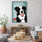 Go with All Your Heart by Ginger Oliphant on GIANT ART - multicolor animals; inspirational