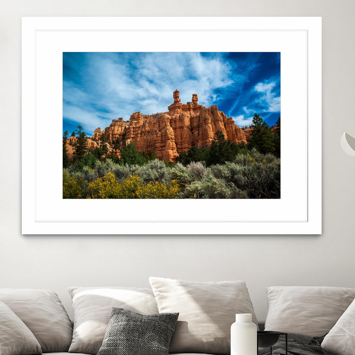 Red Canyon by Tim Oldford on GIANT ART - multicolor photography; landscapes