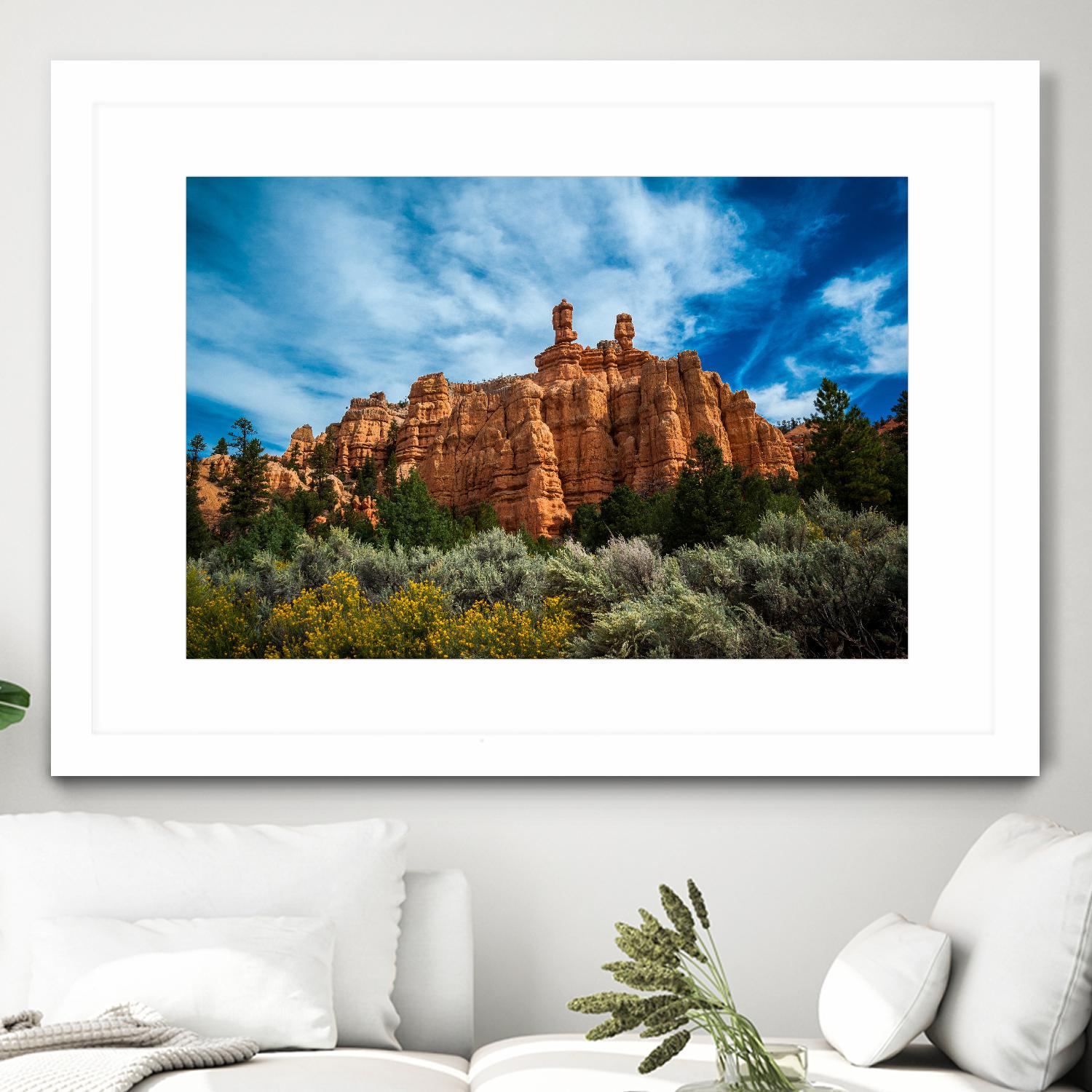 Red Canyon by Tim Oldford on GIANT ART - multicolor photography; landscapes