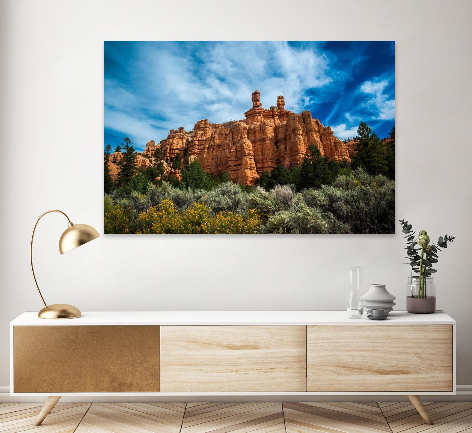 Red Canyon by Tim Oldford on GIANT ART - multicolor photography; landscapes