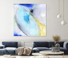Of the Brighter Cold Moon by Michelle Oppenheimer on GIANT ART - multicolor abstracts; contemporary