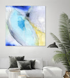 Of the Brighter Cold Moon by Michelle Oppenheimer on GIANT ART - multicolor abstracts; contemporary