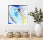 Of the Brighter Cold Moon by Michelle Oppenheimer on GIANT ART - multicolor abstracts; contemporary