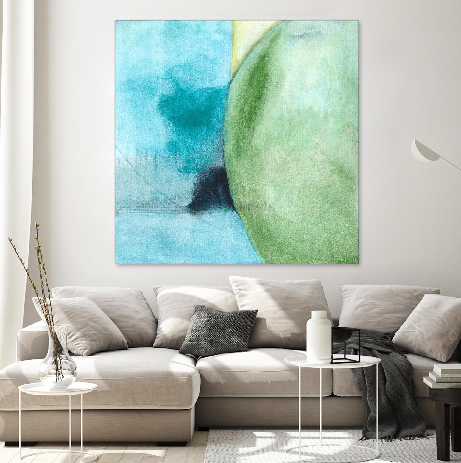 Joy to My Heart by Michelle Oppenheimer on GIANT ART - multicolor abstracts; contemporary