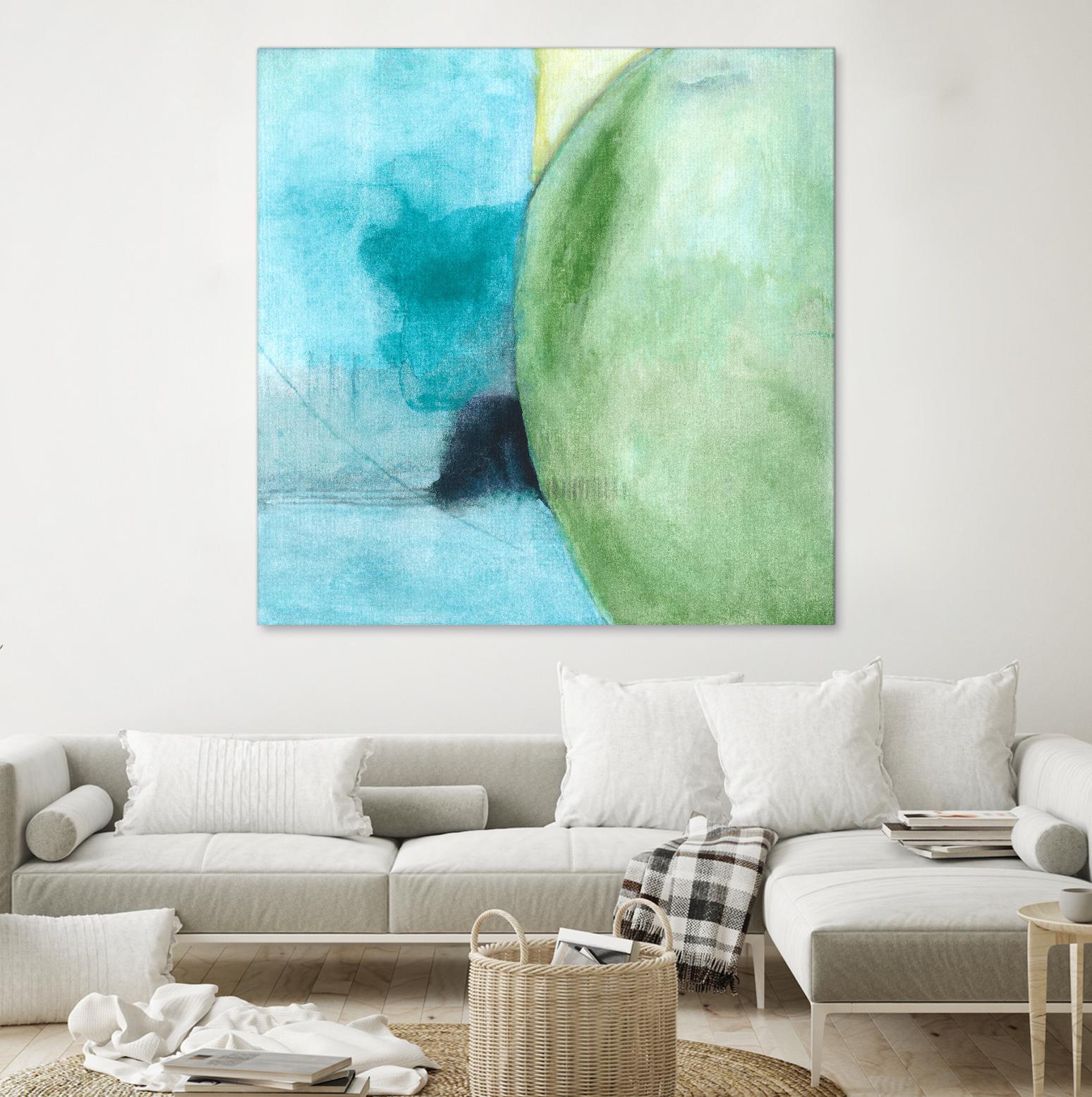 Joy to My Heart by Michelle Oppenheimer on GIANT ART - multicolor abstracts; contemporary