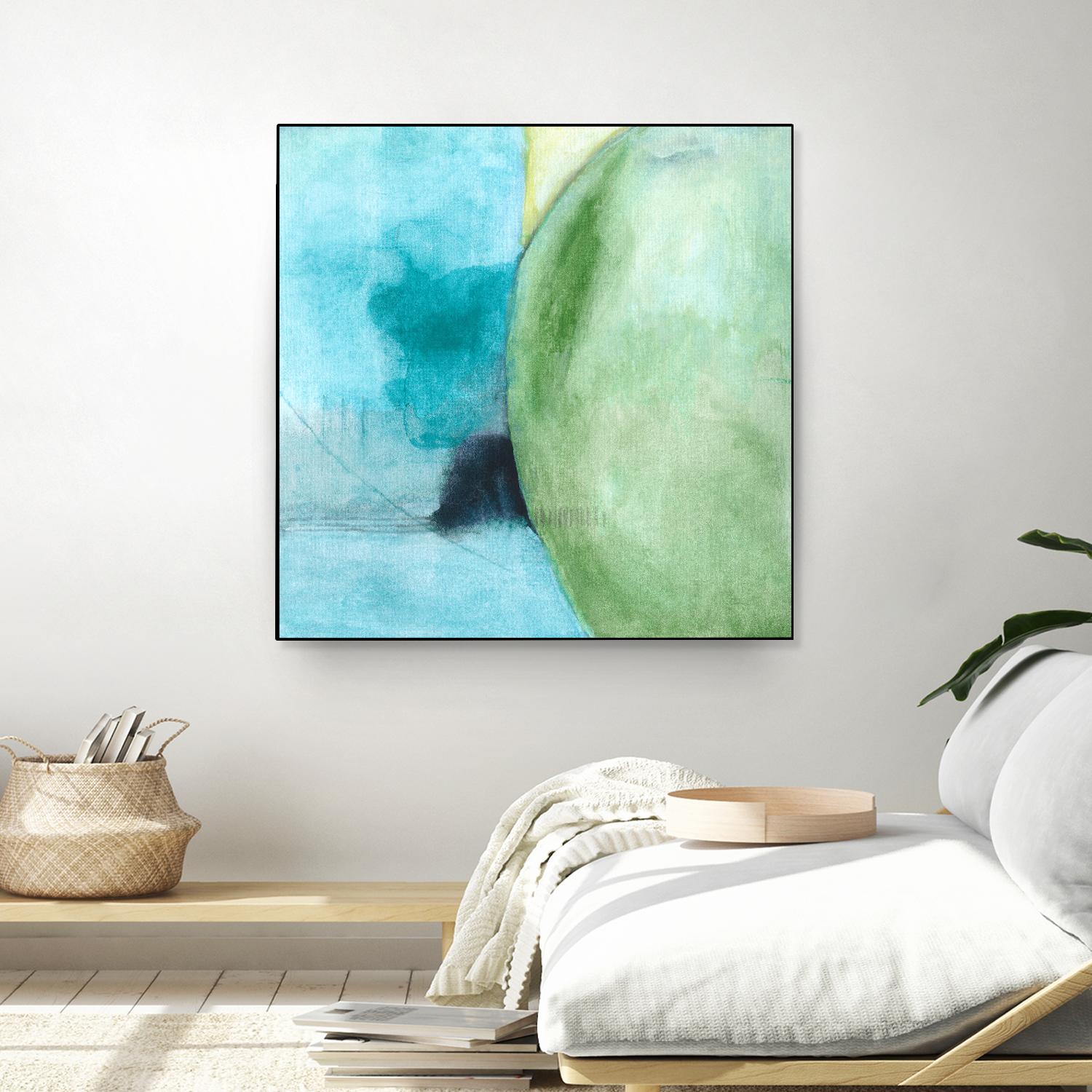 Joy to My Heart by Michelle Oppenheimer on GIANT ART - multicolor abstracts; contemporary