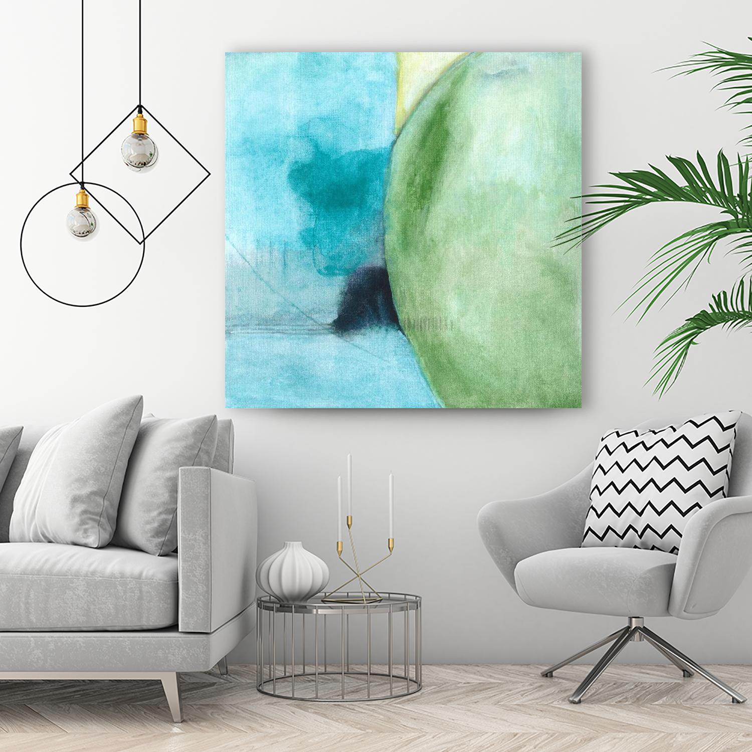 Joy to My Heart by Michelle Oppenheimer on GIANT ART - multicolor abstracts; contemporary