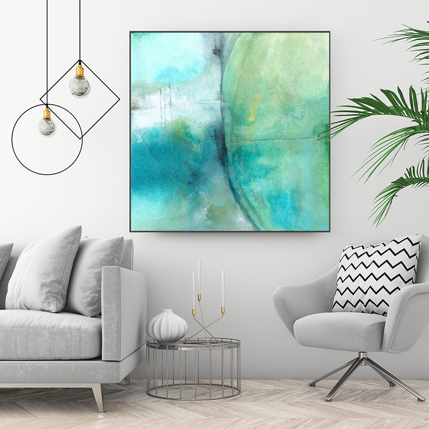 Amid the Roar by Michelle Oppenheimer on GIANT ART - multicolor abstracts; contemporary