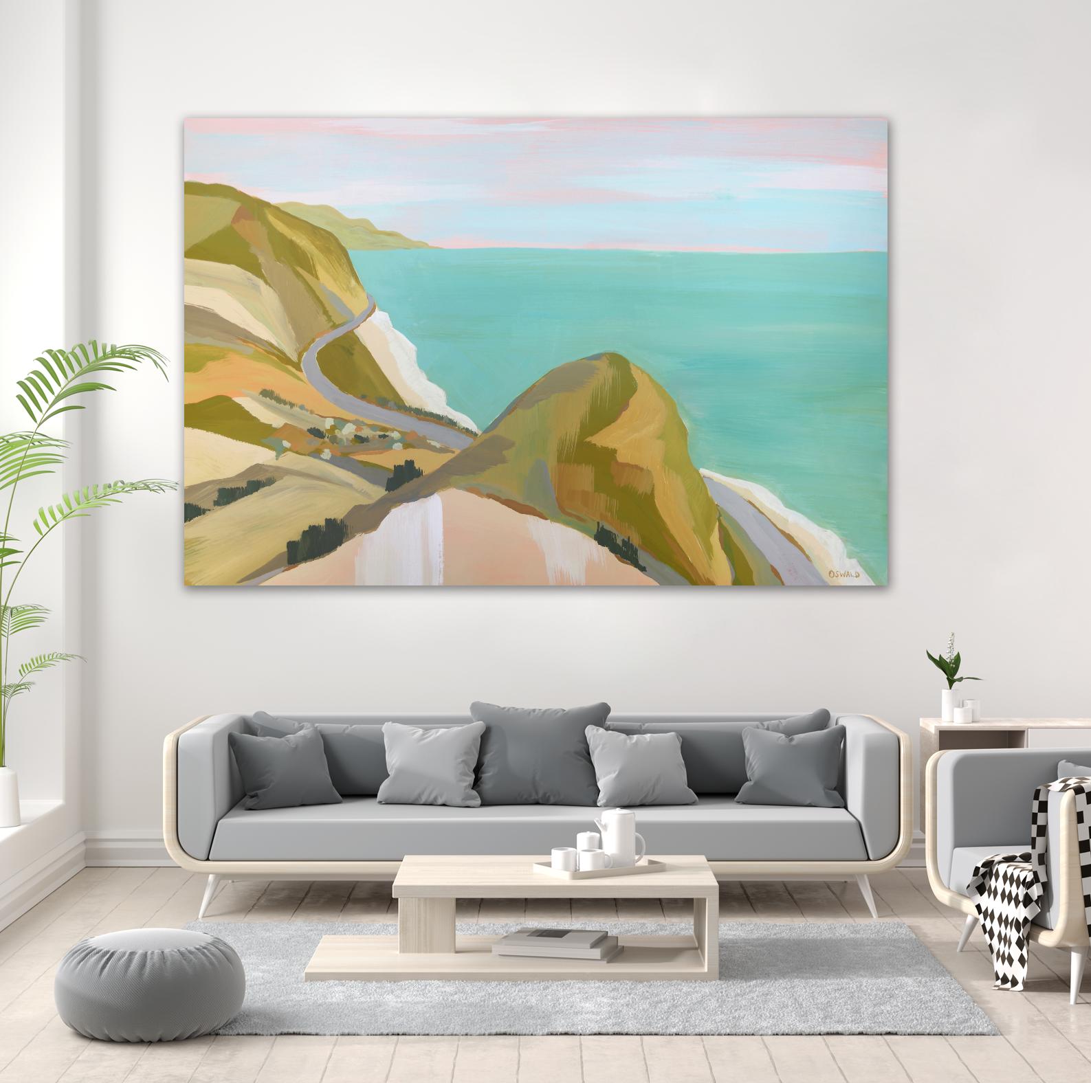 Big Sycamore Canyon by Pete Oswald on GIANT ART - multicolor landscapes; coastal