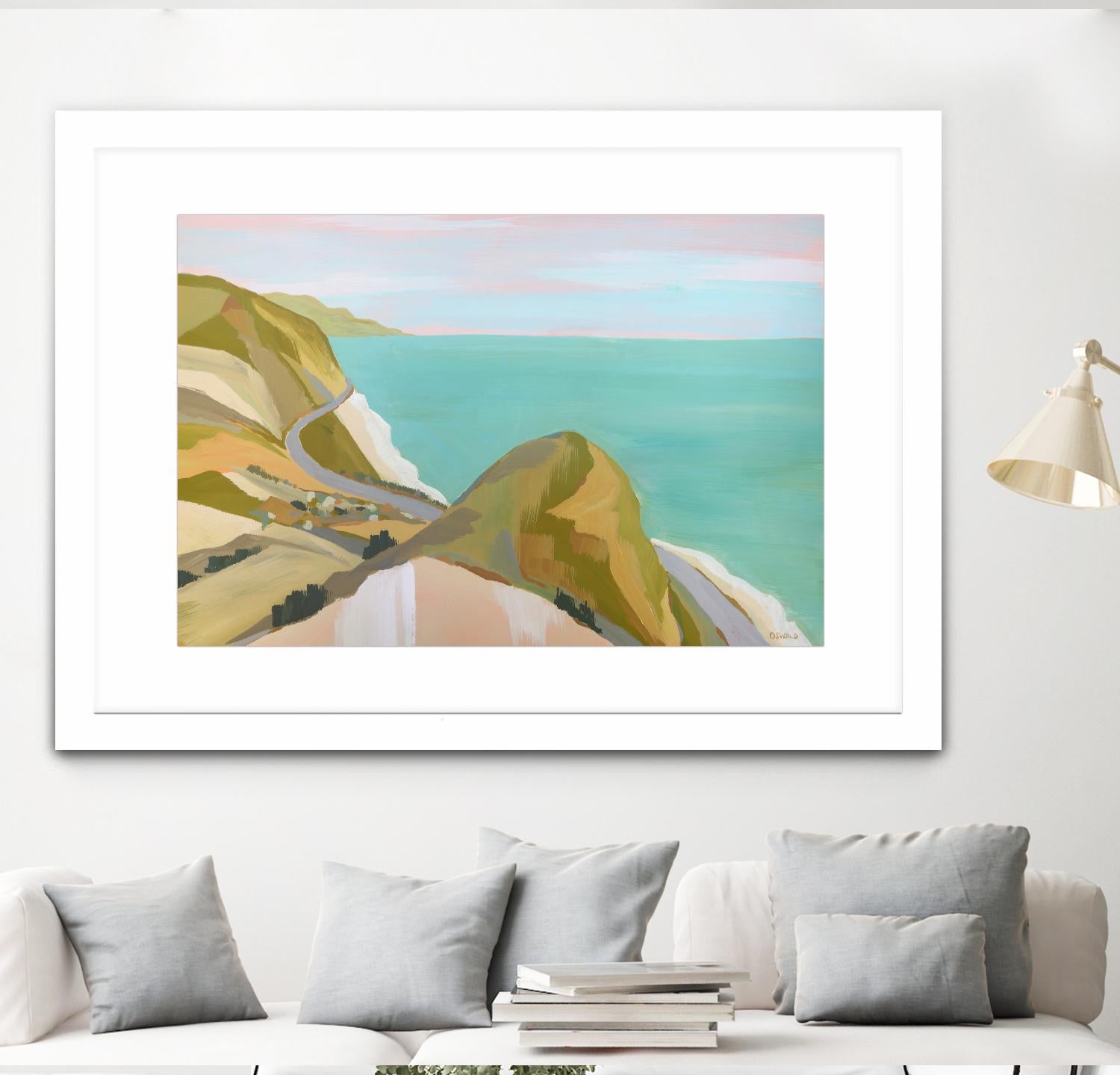 Big Sycamore Canyon by Pete Oswald on GIANT ART - multicolor landscapes; coastal