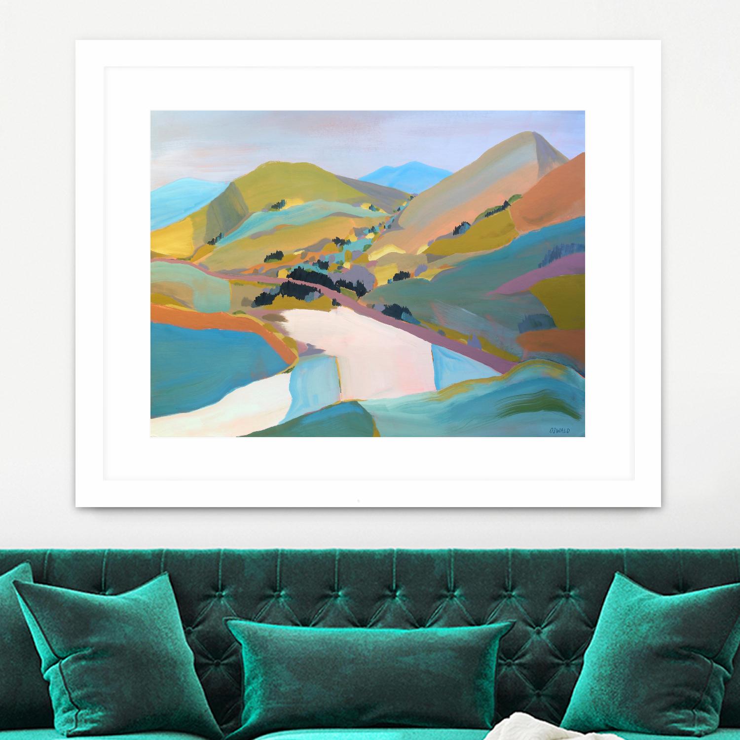 PCH by Pete Oswald on GIANT ART - multicolor landscapes; coastal