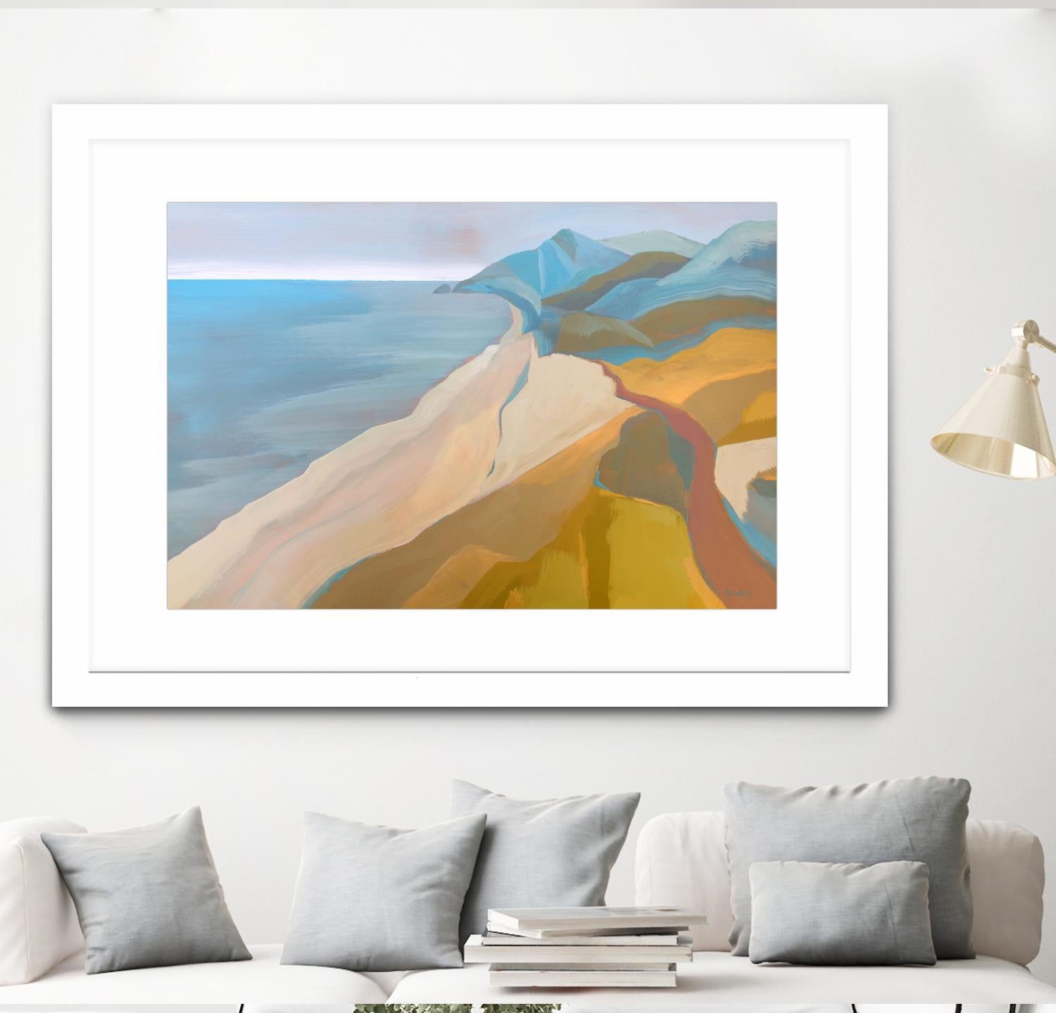 Point Mugu by Pete Oswald on GIANT ART - multicolor landscapes; coastal