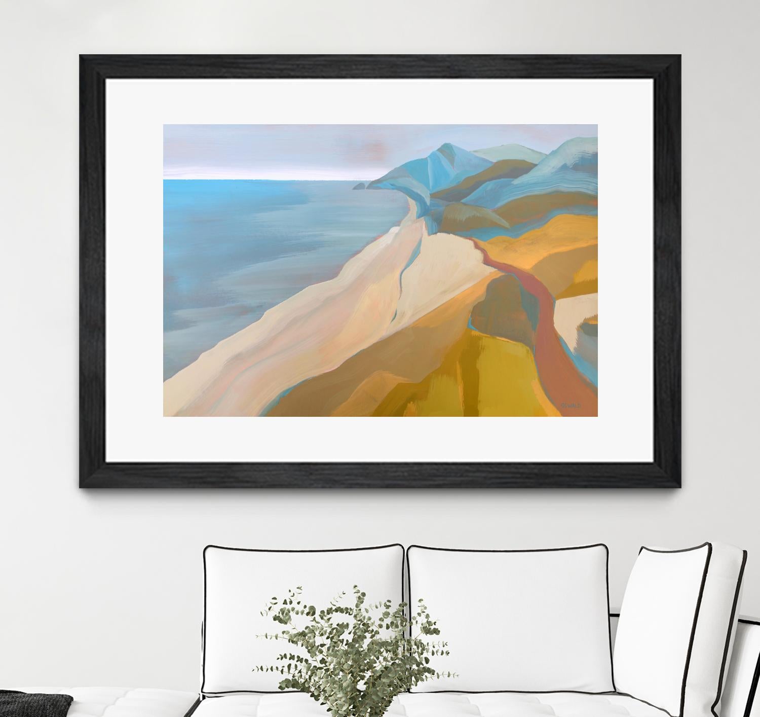 Point Mugu by Pete Oswald on GIANT ART - multicolor landscapes; coastal