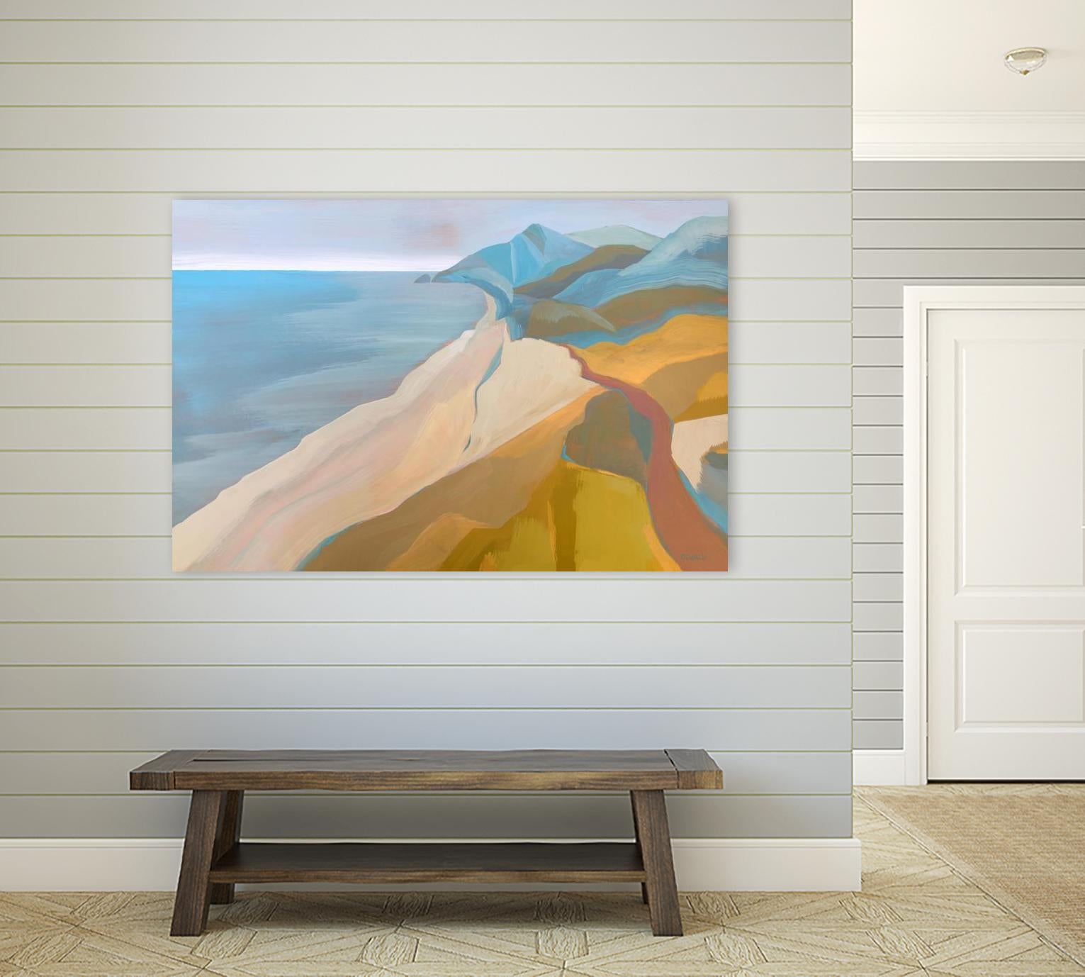 Point Mugu by Pete Oswald on GIANT ART - multicolor landscapes; coastal