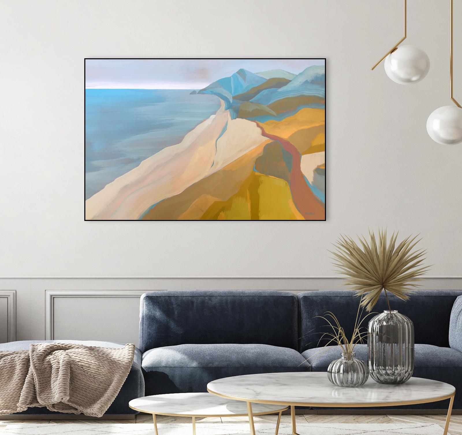 Point Mugu by Pete Oswald on GIANT ART - multicolor landscapes; coastal