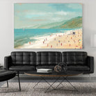 Santa Monica Beach by Pete Oswald on GIANT ART - multicolor coastal; landscapes