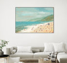 Santa Monica Beach by Pete Oswald on GIANT ART - multicolor coastal; landscapes
