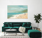 Santa Monica Beach by Pete Oswald on GIANT ART - multicolor coastal; landscapes