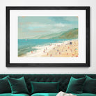 Santa Monica Beach by Pete Oswald on GIANT ART - multicolor coastal; landscapes