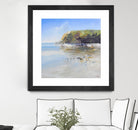 Coast Line by Craig Trewin Penny on GIANT ART - multi coastal, contemporary, landscapes, beaches, ocean