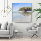 Coast Line by Craig Trewin Penny on GIANT ART - multi coastal, contemporary, landscapes, beaches, ocean