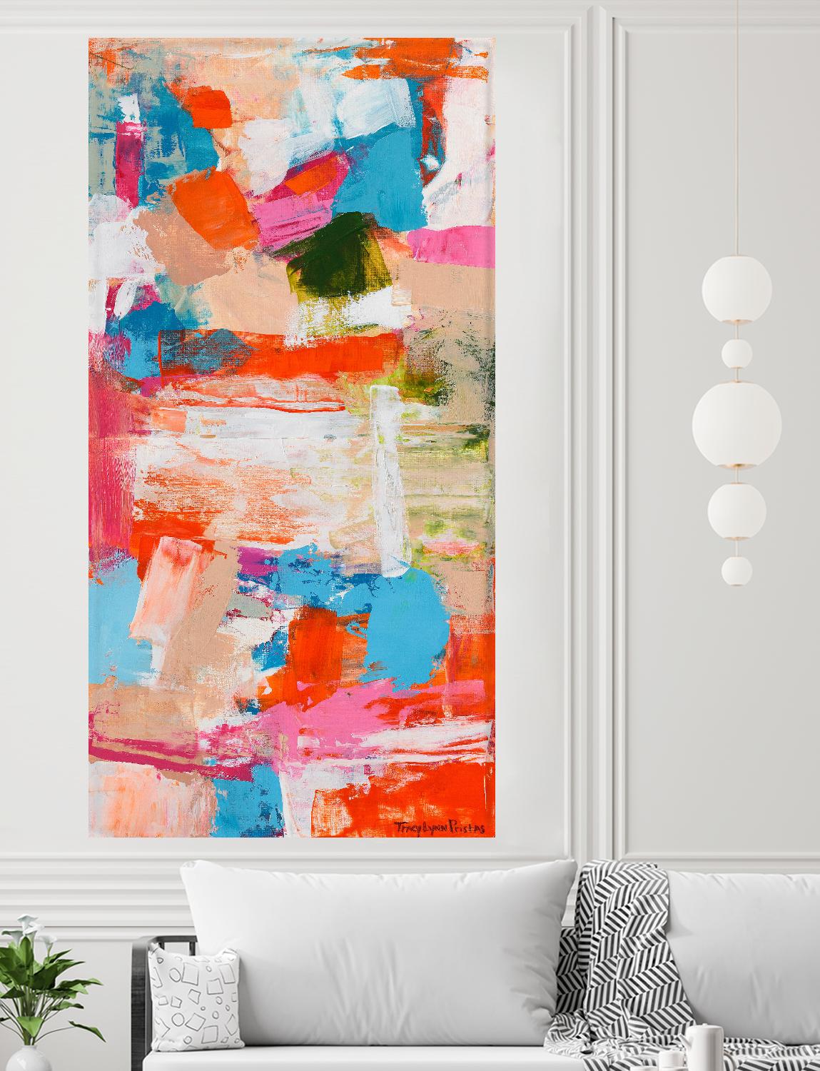 Immersed Sequence I by Tracy Lynn Pristas on GIANT ART - multicolor abstracts; contemporary