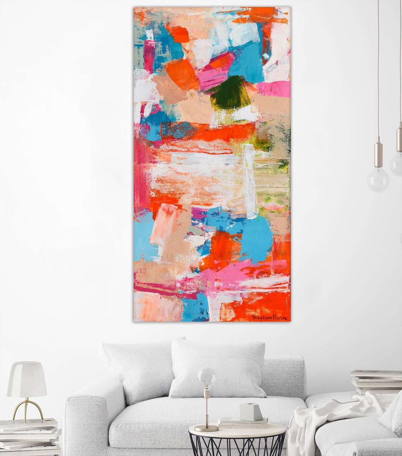 Immersed Sequence I by Tracy Lynn Pristas on GIANT ART - multicolor abstracts; contemporary