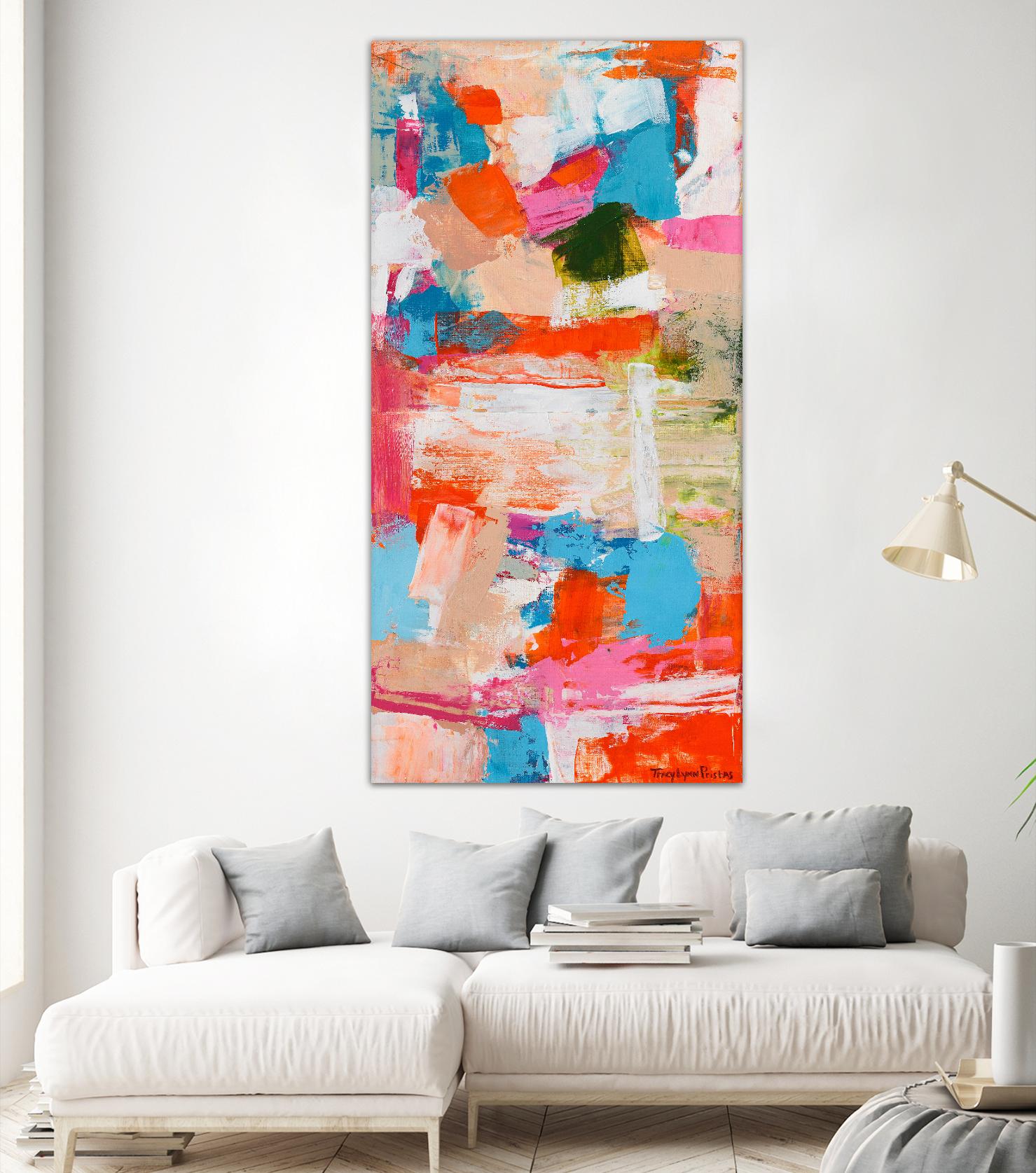 Immersed Sequence I by Tracy Lynn Pristas on GIANT ART - multicolor abstracts; contemporary