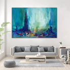 Here and There by Sarah Parsons on GIANT ART - multicolor abstracts; contemporary