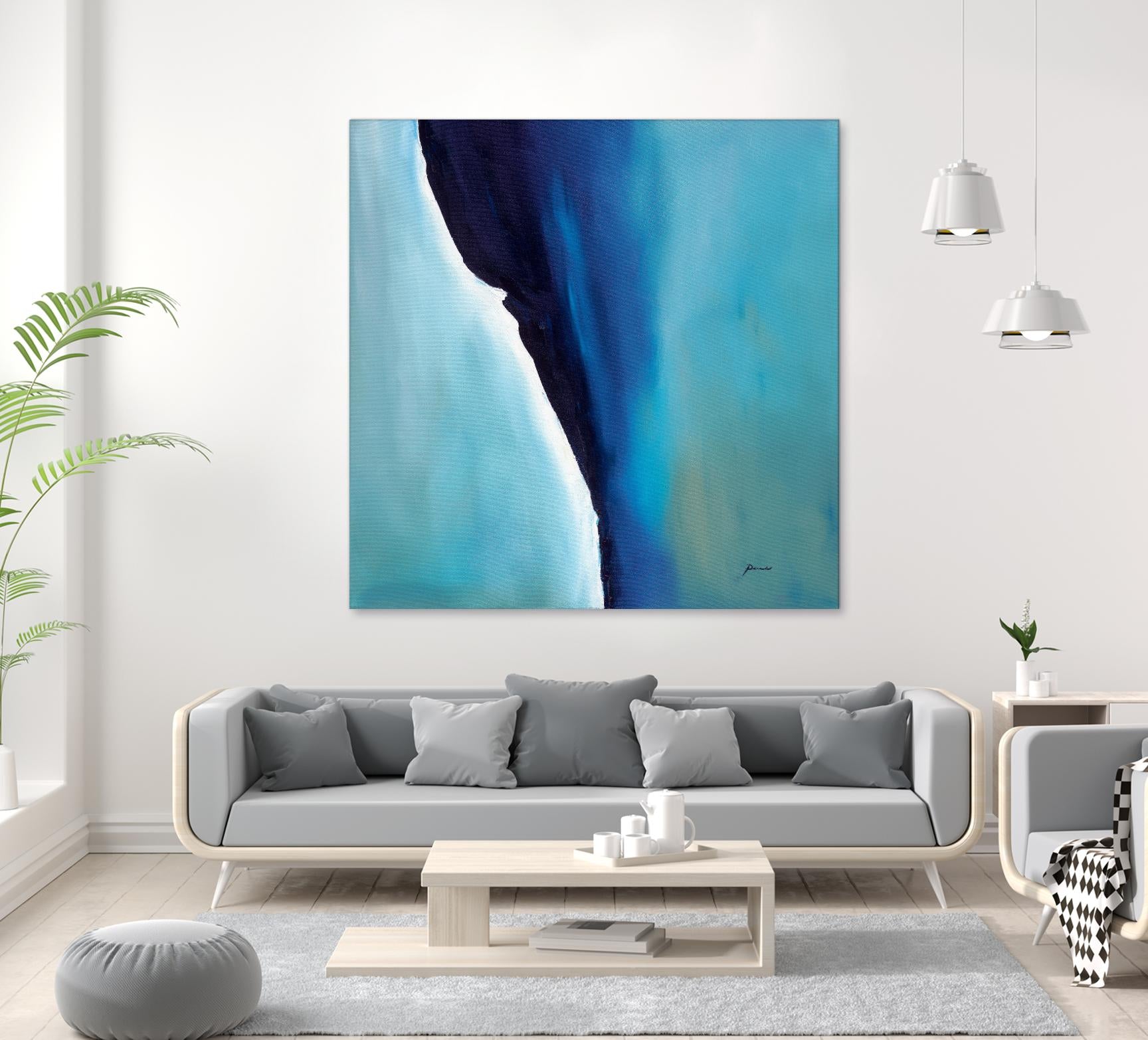 In Between by Sarah Parsons on GIANT ART - multicolor abstracts; contemporary