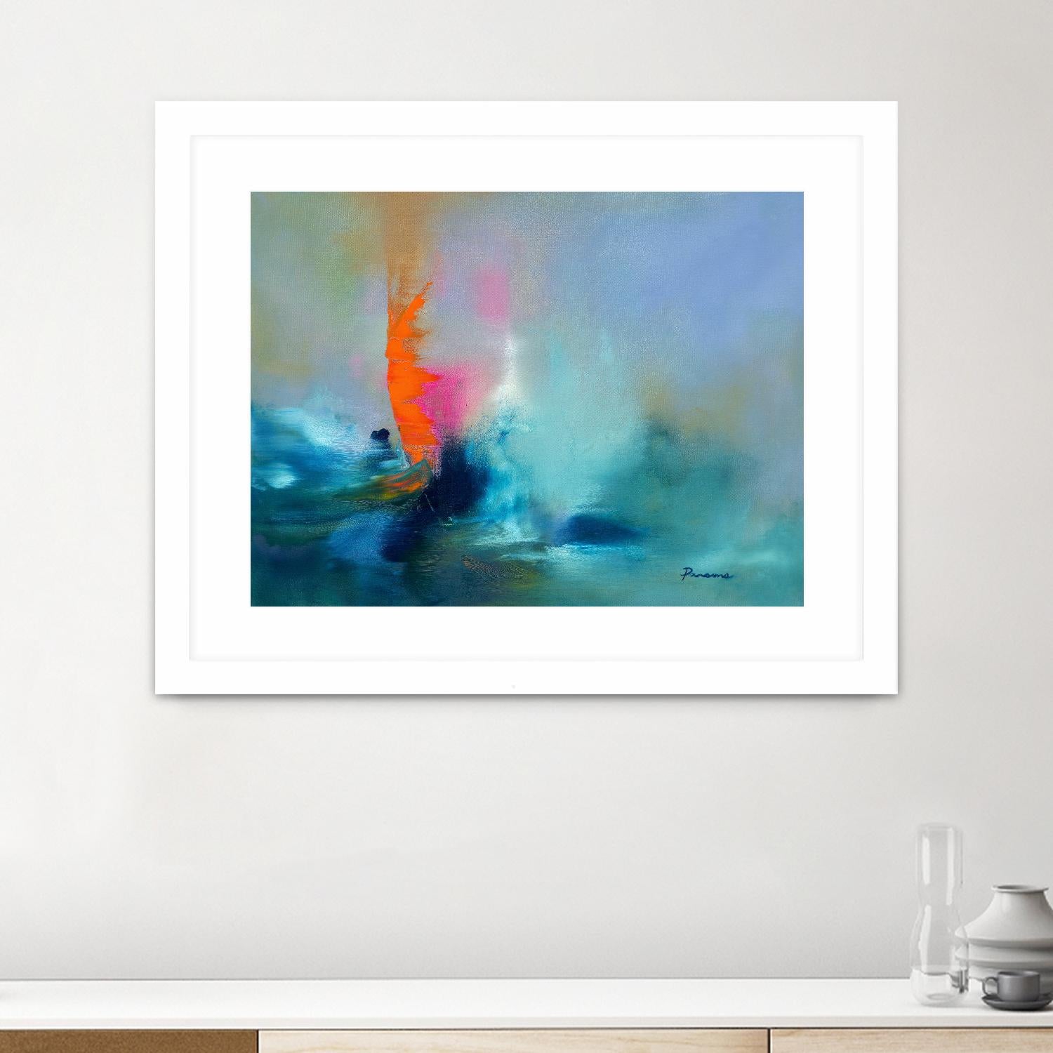 Prima by Sarah Parsons on GIANT ART - multicolor abstracts; contemporary