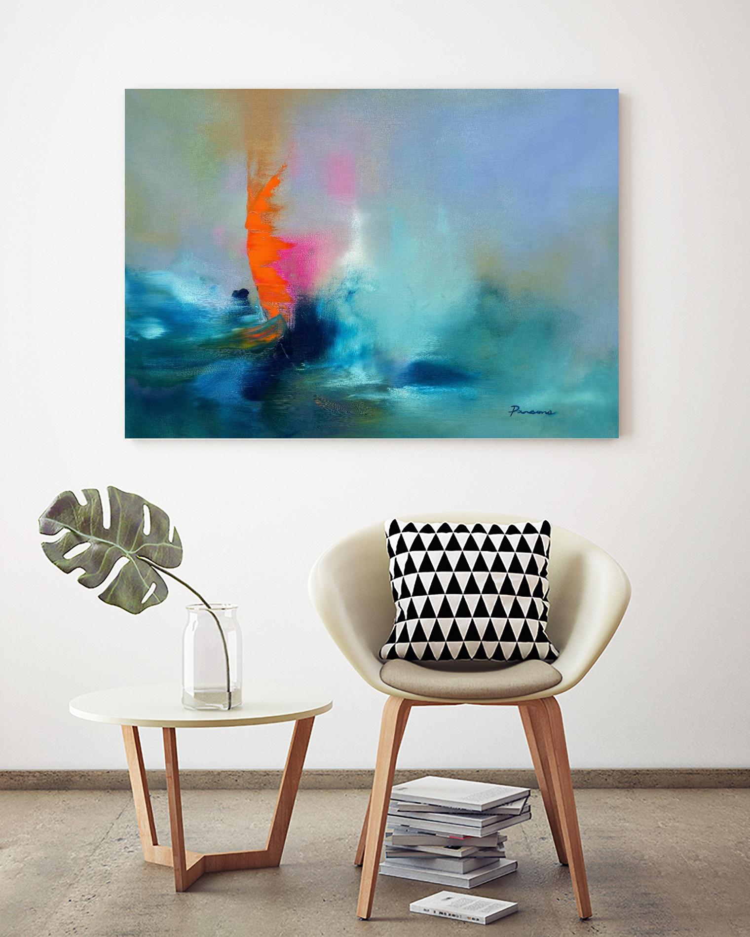 Prima by Sarah Parsons on GIANT ART - multicolor abstracts; contemporary