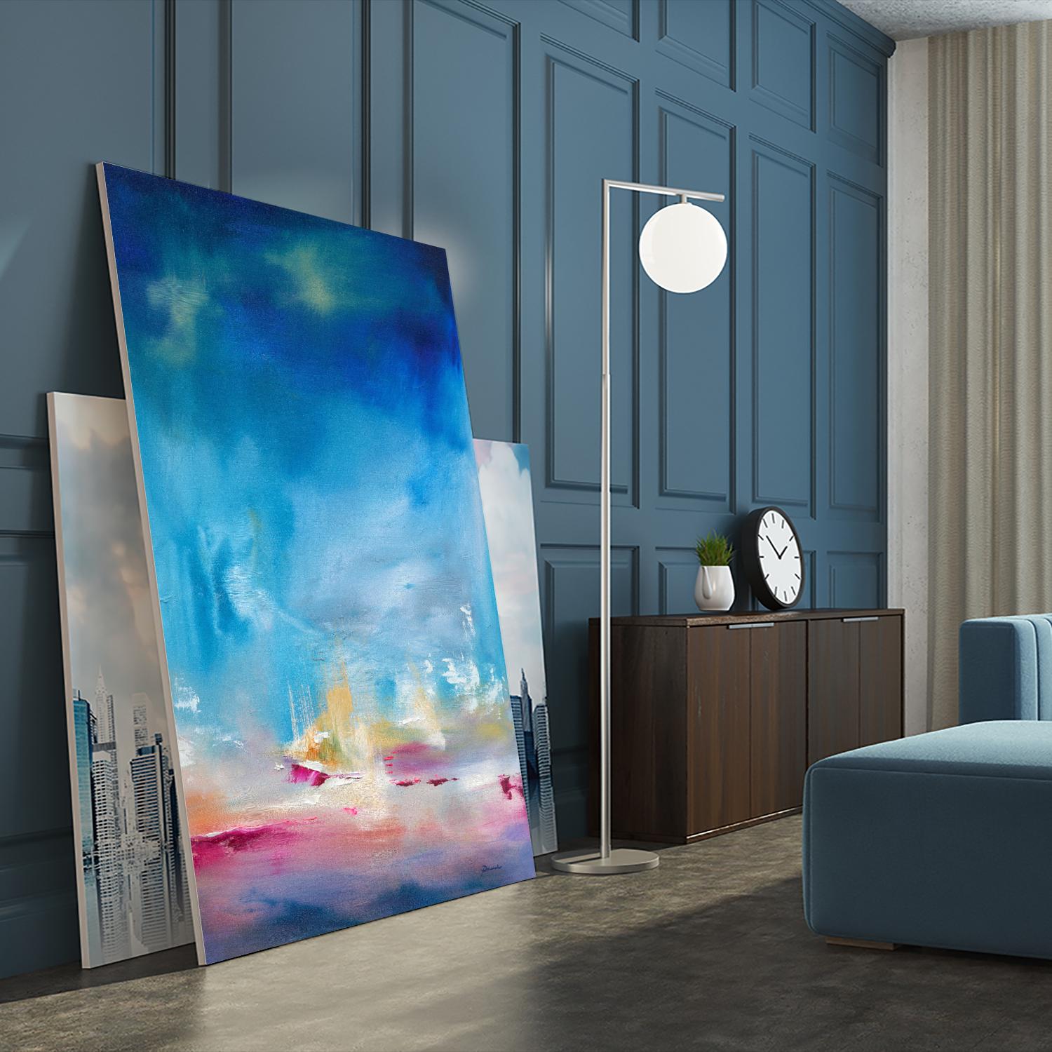 Scene Unseen by Sarah Parsons on GIANT ART - multicolor abstracts; contemporary