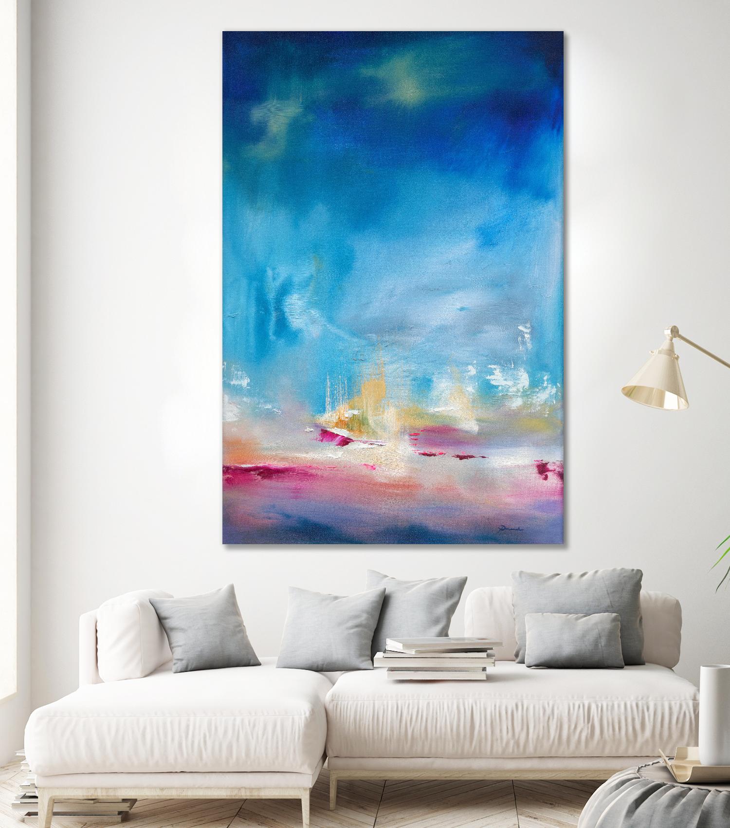 Scene Unseen by Sarah Parsons on GIANT ART - multicolor abstracts; contemporary