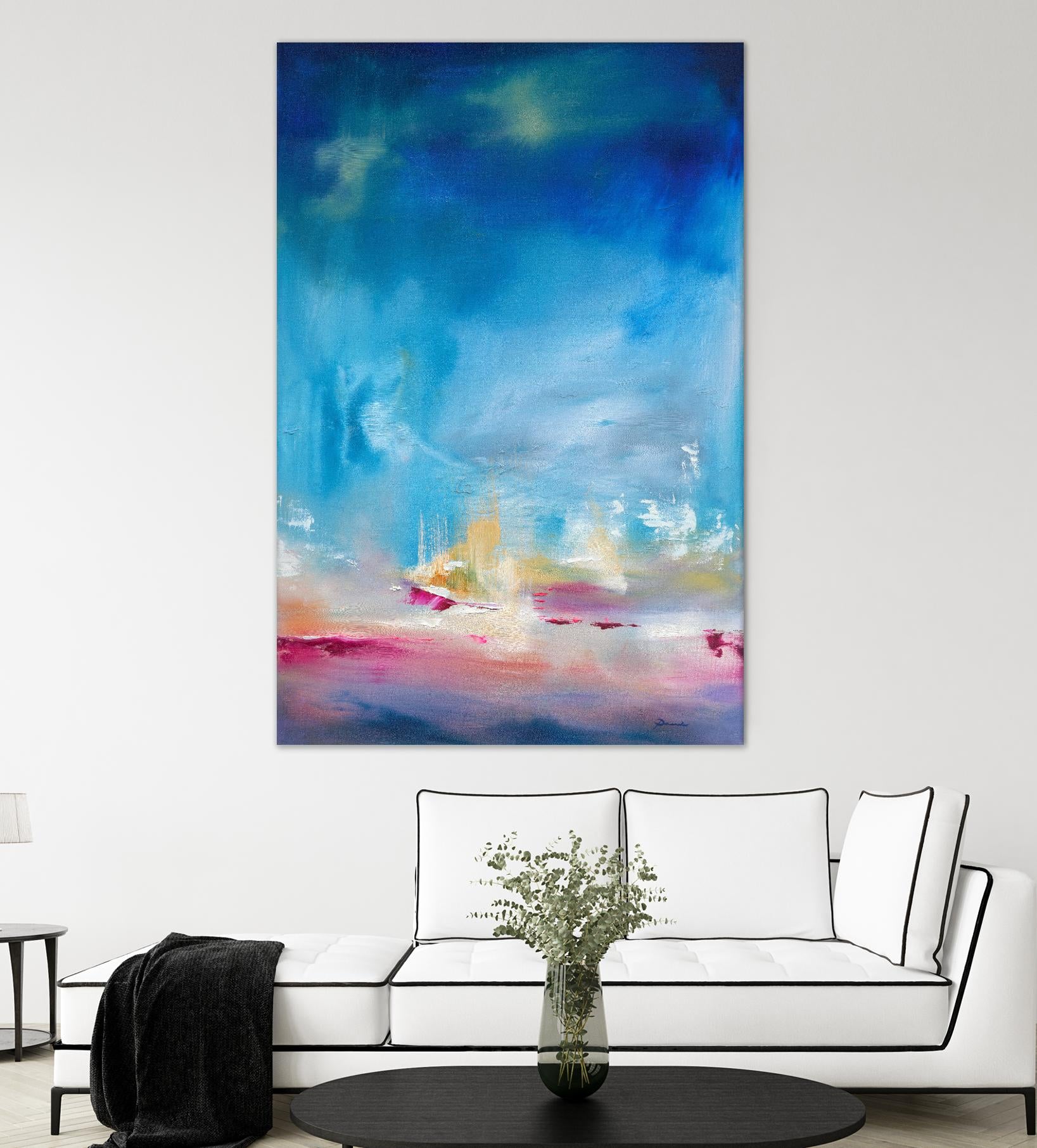 Scene Unseen by Sarah Parsons on GIANT ART - multicolor abstracts; contemporary