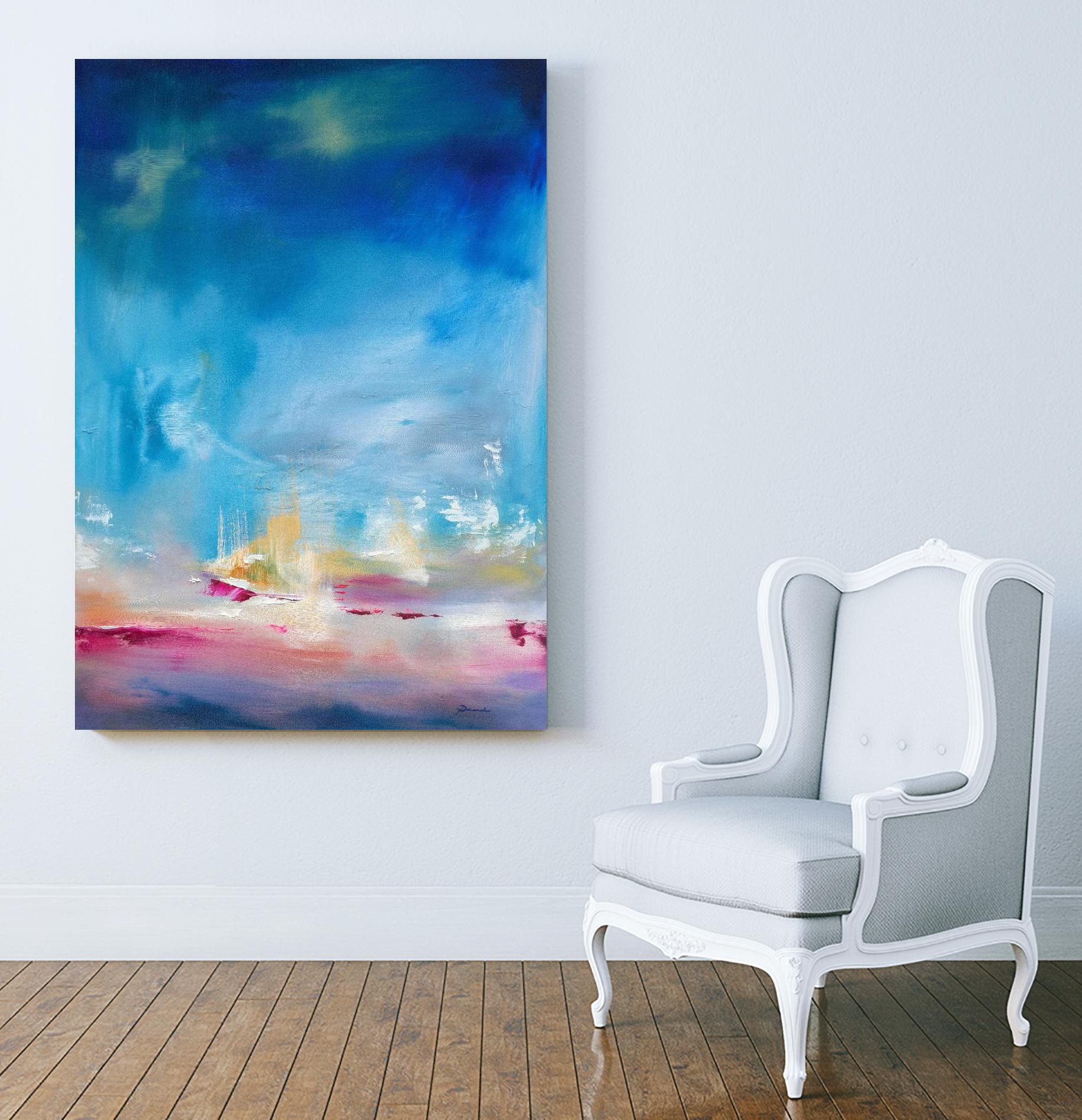 Scene Unseen by Sarah Parsons on GIANT ART - multicolor abstracts; contemporary