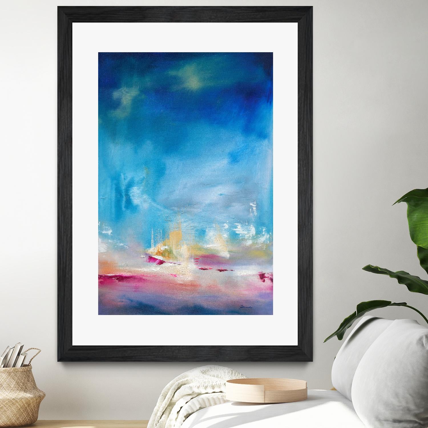 Scene Unseen by Sarah Parsons on GIANT ART - multicolor abstracts; contemporary