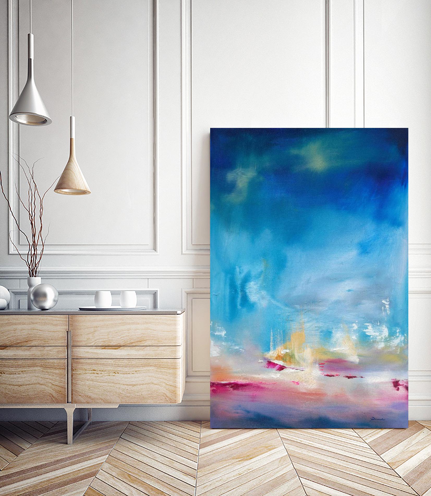 Scene Unseen by Sarah Parsons on GIANT ART - multicolor abstracts; contemporary