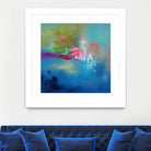 Water Garden by Sarah Parsons on GIANT ART - multicolor abstracts; contemporary