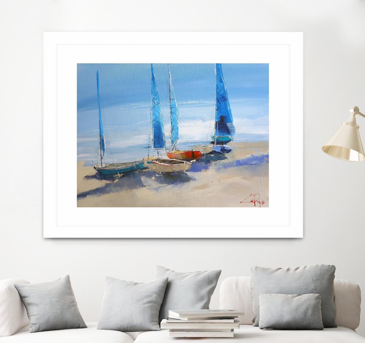 Before The Sail by Craig Trewin Penny on GIANT ART - multicolor coastal; landscapes