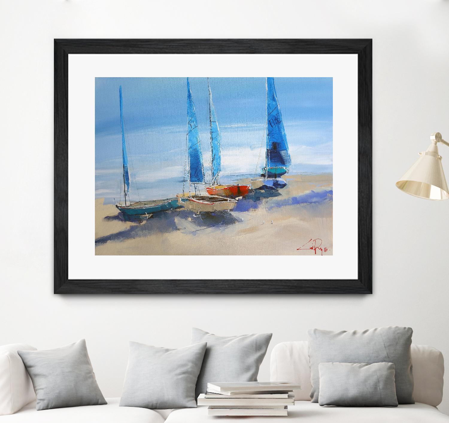 Before The Sail by Craig Trewin Penny on GIANT ART - multicolor coastal; landscapes