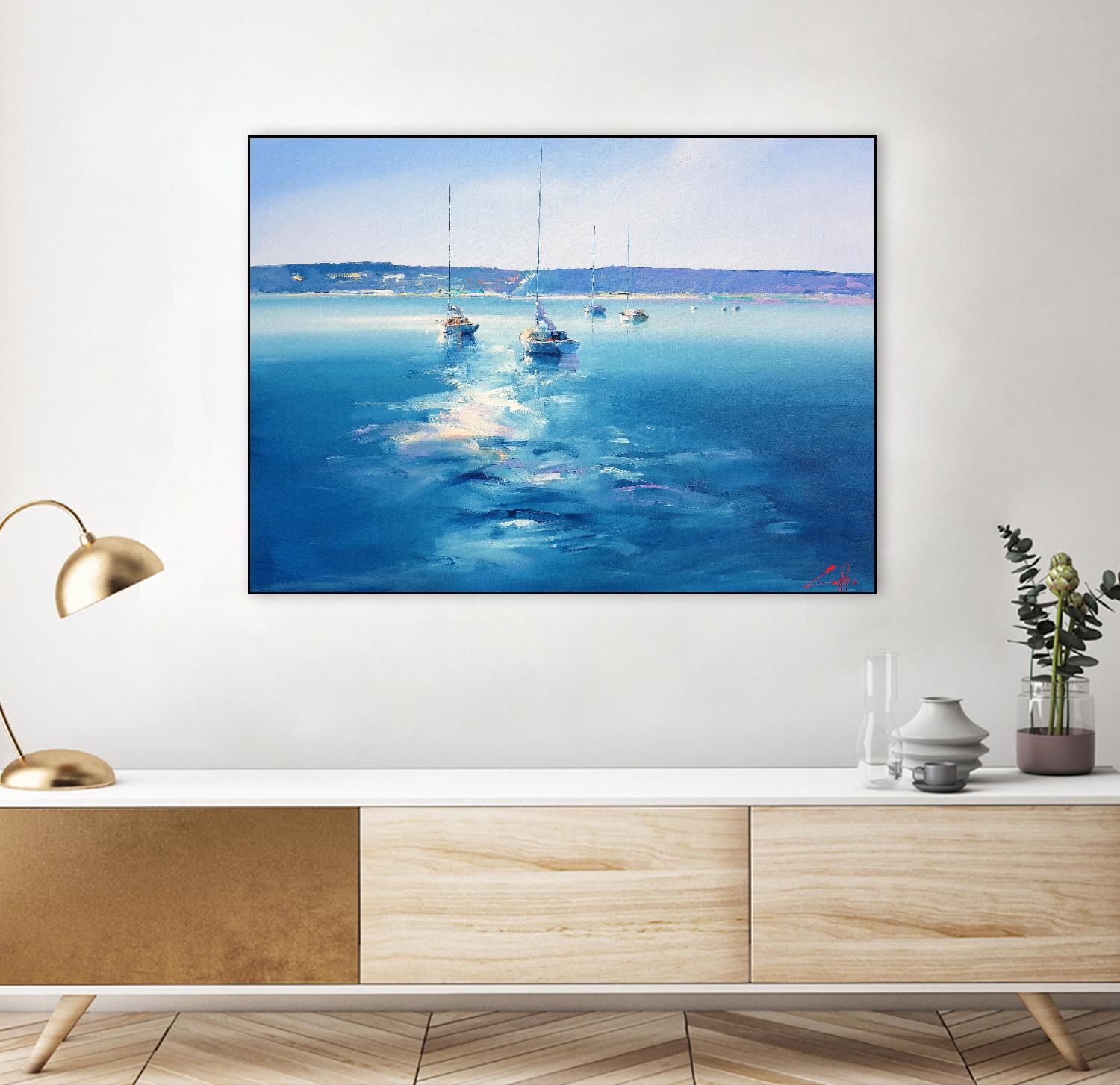 Mornington Morning by Craig Trewin Penny on GIANT ART - multicolor coastal; landscapes