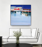 Port Fairy Moorings 2 by Craig Trewin Penny on GIANT ART - multicolor coastal