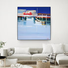 Port Fairy Moorings 2 by Craig Trewin Penny on GIANT ART - multicolor coastal